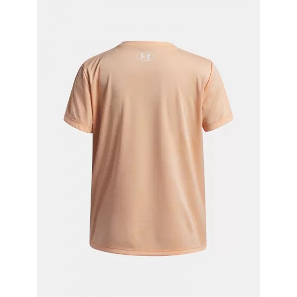  Dívčí triko UNDER ARMOUR TECH TWIST WDMK LOGO SS 6007134-870 ORANŽOVÁ 