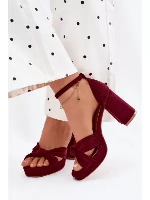 Dámské sandály BOTO P-1444 RED
