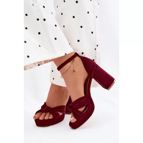  Dámské sandály BOTO P-1444 RED 