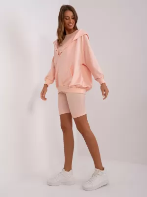 Dámský 3-dílný set MY RED LIPS EM-KMPL-831.17 PEACH