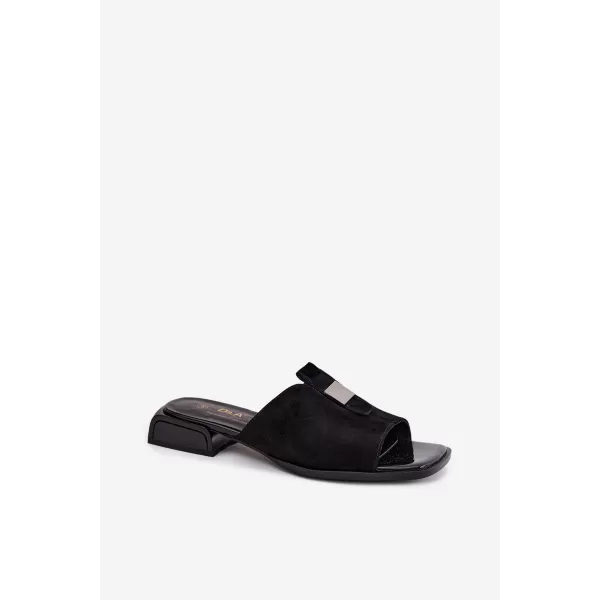 Dámské pantofle D&A JC61-1002 BLACK 