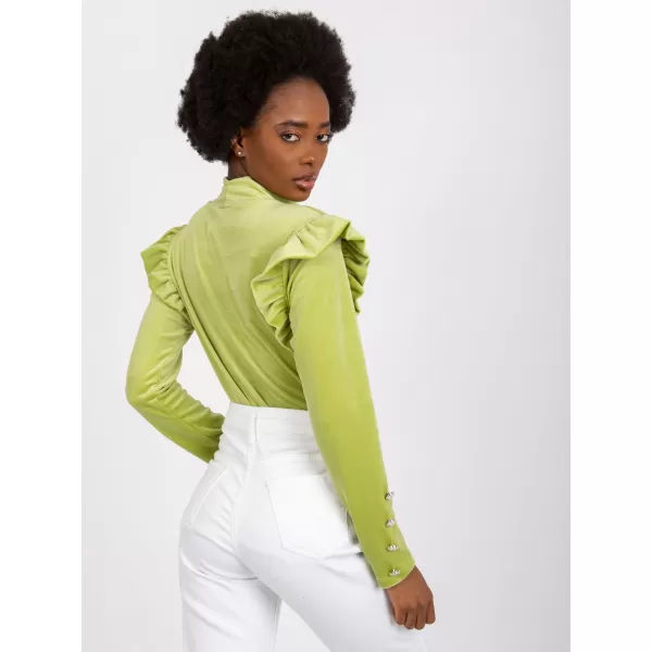  Dámská halenka ITALY MODA DHJ-BZ-6533A.44P LIME 