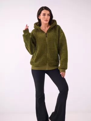 Dámská mikina FACTORY PRICE CS-BL-BT1032.98P KHAKI