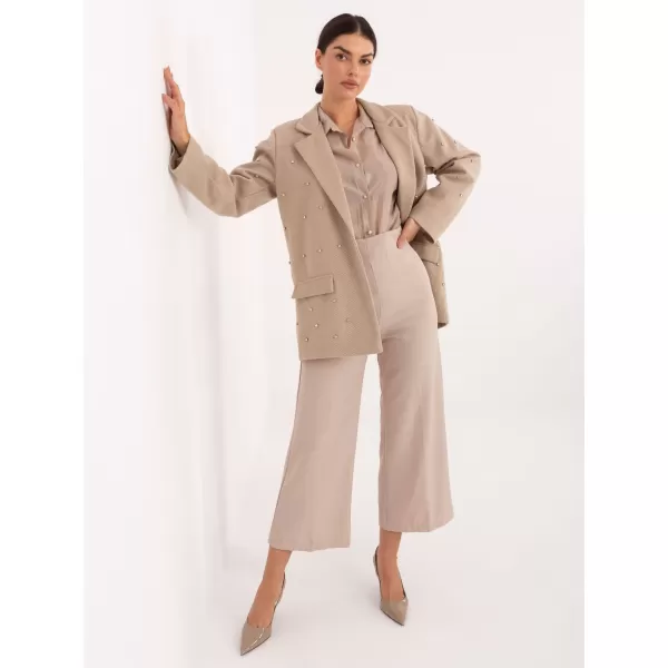  Dámské sako ITALY MODA IT-MA-18365.97 BEIGE 