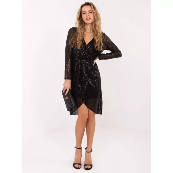  Dámské šaty ITALY MODA MI-SK-68592.36 BLACK 