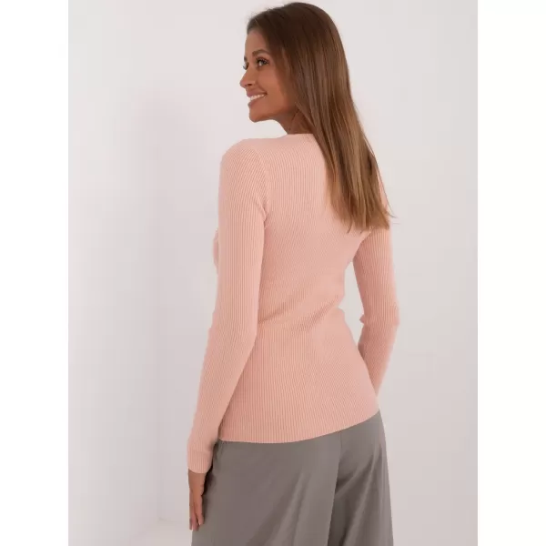  Dámský svetr WOOL FASHION ITALIA AT-SW-2332-2.65 BRIGHT PINK 