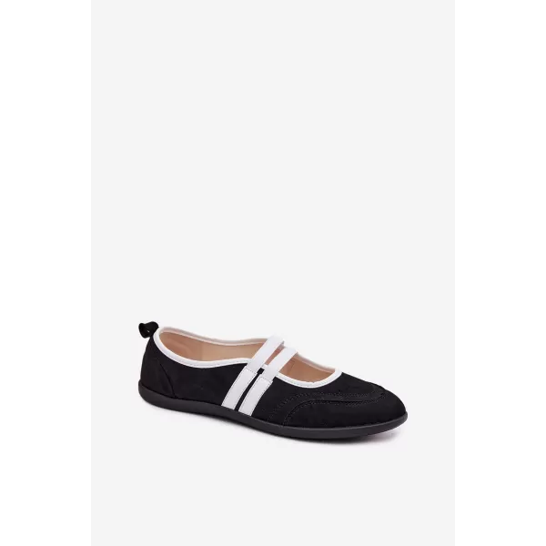  Dámské baleríny BOTO 22-383 BLACK 