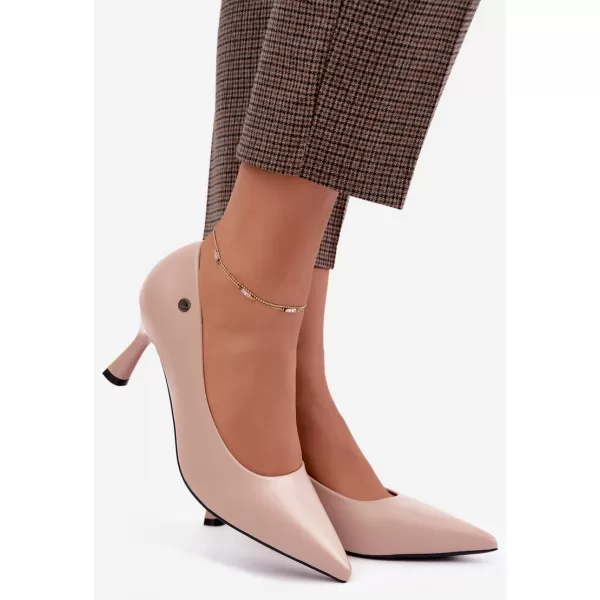  Dámské lodičky VINCEZA 62323 BEIGE 