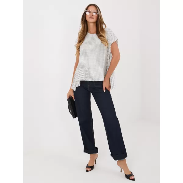  Dámská halenka ITALY MODA IT-BZ-FL10332.80 ECRU 