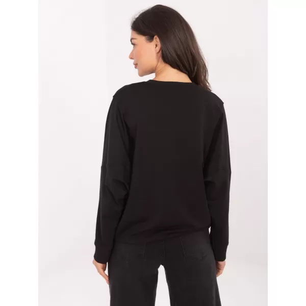  Dámská mikina RUE PARIS RV-BL-A877.19P NOIRE 