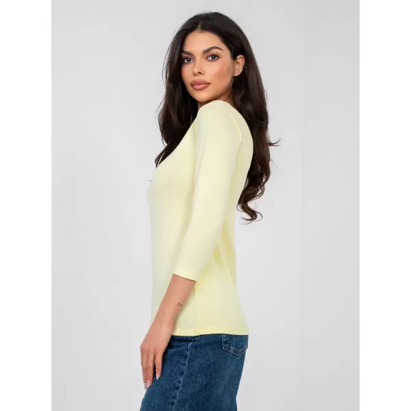  Dámské triko RUE PARIS RV-BZ-A1190.16 BRIGHT YELLOW 