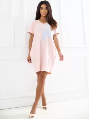 Dámské šaty RELEVANCE RV-SK-A1354.70 BRIGHT PINK