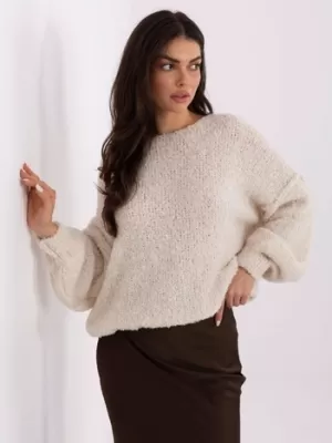 Dámský svetr ITALY MODA IT-SW-72806.75 LIGHT BEIGE