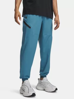 Pánské tepláky UNDER ARMOUR UNSTOPPABLE WOVEN JOGGER 1388823-466 MODRÁ