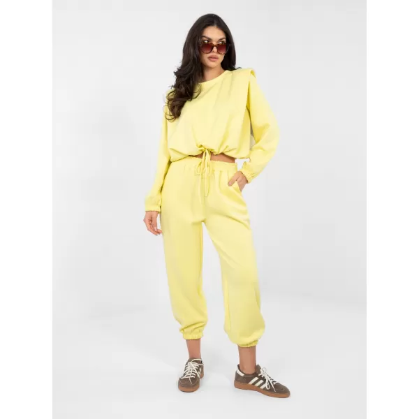  Dámský komplet RUE PARIS IT-KMPL-10020.67 BRIGHT YELLOW 