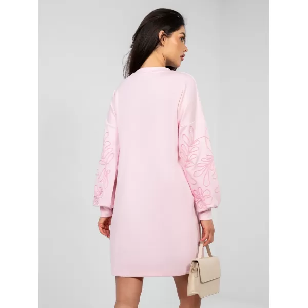  Dámské šaty RUE PARIS RV-SK-A1064.09 BRIGHT PINK 