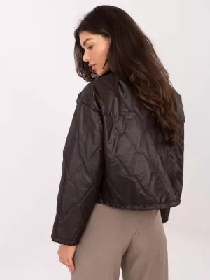 Dámská bunda RUE PARIS IT-KR-FL8357.82 DARK BROWN
