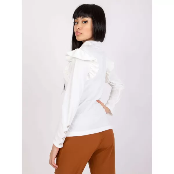  Dámská halenka ITALY MODA DHJ-BZ-6533A.44P WHITE 