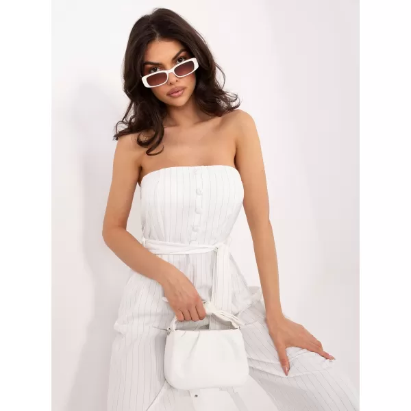  Dámský overal ITALY MODA MI-KO-A5444.92 ECRU 