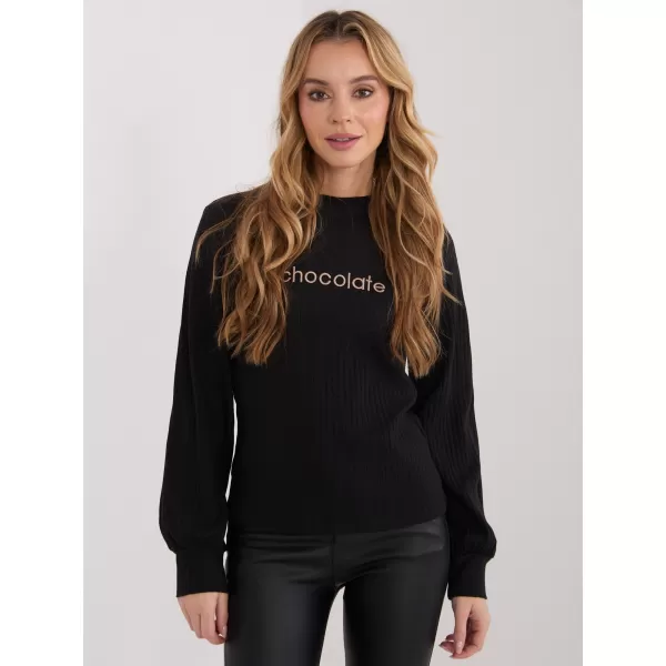  Dámská halenka RUE PARIS RV-BZ-A1051.96 NOIRE 