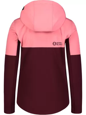 Dámská mikina NORDBLANC HIDA NBSSL8342 RŮŽOVÁ
