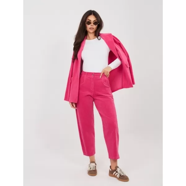  Dámské kalhoty RUE PARIS IT-SP-FL8916.13 FUCHSIA 