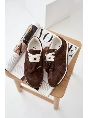 Dámské tenisky VINCEZA 86427 BROWN