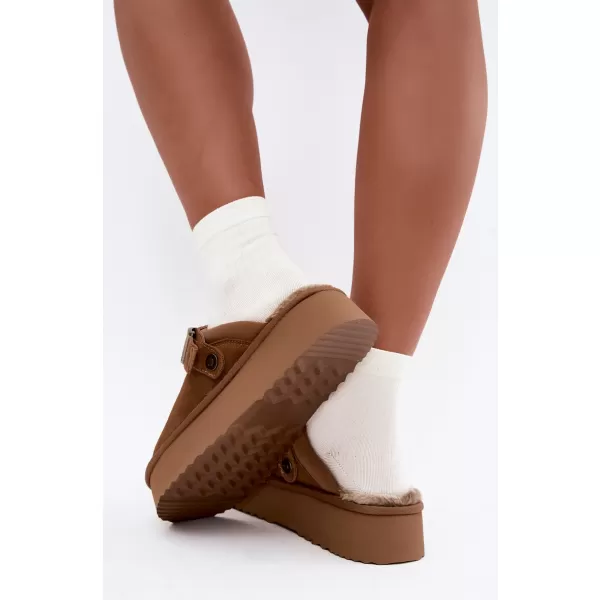  Dámské sněhule BIG STAR SHOES UU274696 CAMEL 