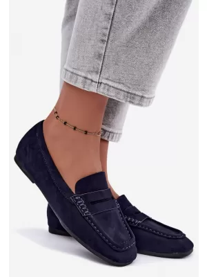 Dámské mokasíny BOTO D-307 NAVY