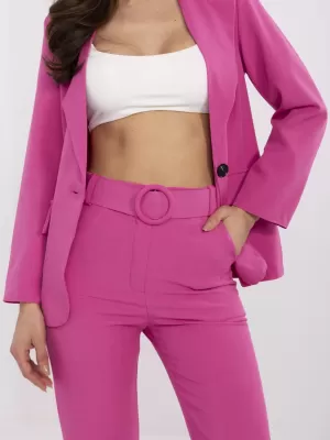 Dámské kalhoty ITALY MODA DHJ-SP-18737.08 FUCHSIA