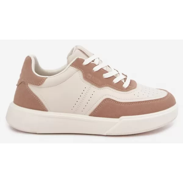  Dámské tenisky BIG STAR SHOES UU274275 WHITE/BEIGE 