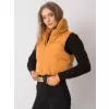 Dámská vesta EX MODA EM-KZ-898.30 DARK YELLOW
