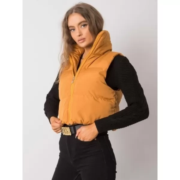  Dámská vesta EX MODA EM-KZ-898.30 DARK YELLOW 