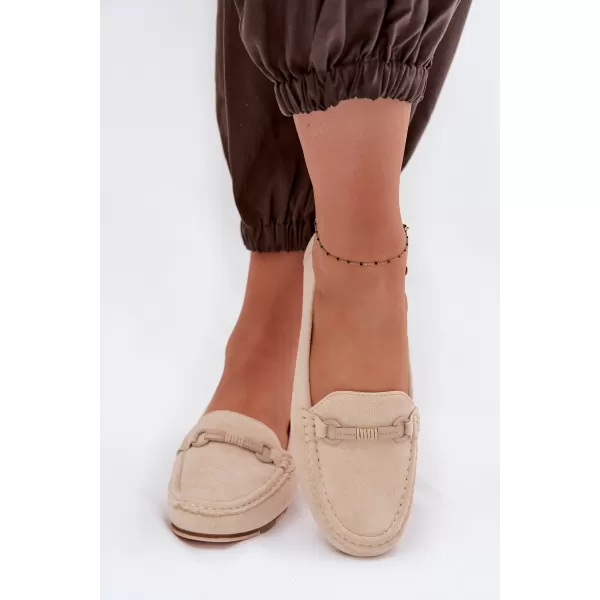  Dámské mokasíny BOTO 6358 BEIGE 