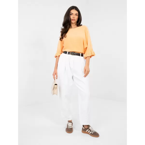  Dámské kalhoty ITALY MODA MI-SP-2690.00 WHITE 