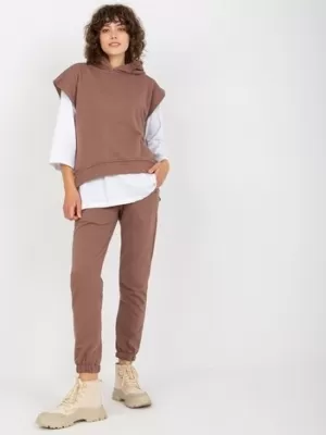 Dámský set EX MODA EM-KMPL-764.64 BROWN