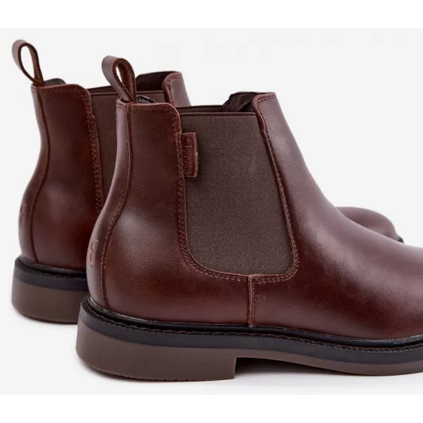  Pánské boty BIG STAR SHOES UU174279 BROWN/BEIGE SHADOWS 
