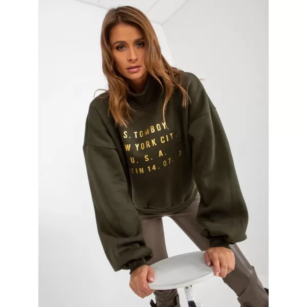  Dámská mikina EX MODA EM-BL-643.39X KHAKI 