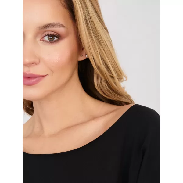  Dámská halenka RUE PARIS RV-BZ-A1187.36 BLACK 