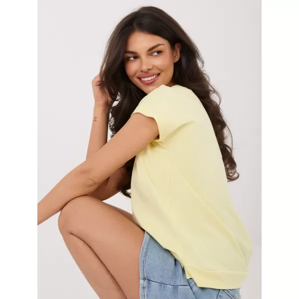  Dámské triko RUE PARIS RV-BZ-8837.67 BRIGHT YELLOW 