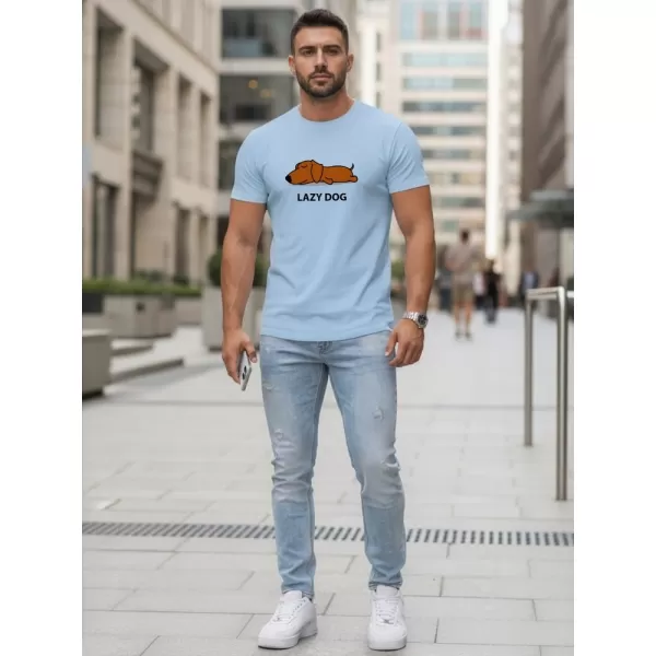  Pásnké triko DSTREET SVĚTLE MODRÁ 