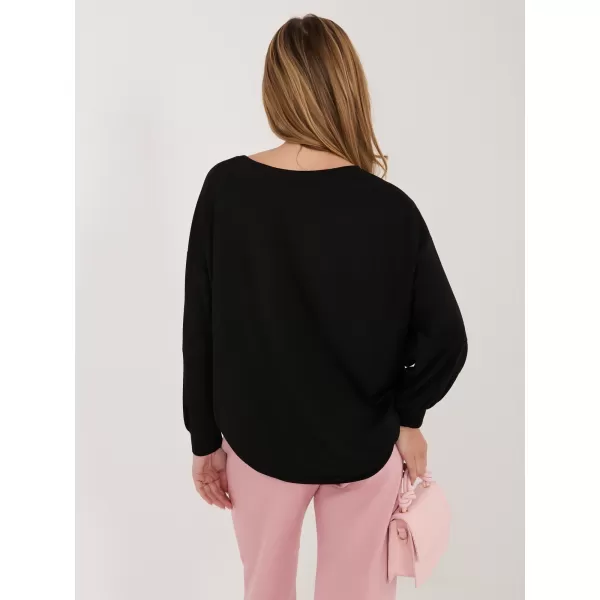  Dámská mikina RUE PARIS RV-BL-A1221.13 BLACK 