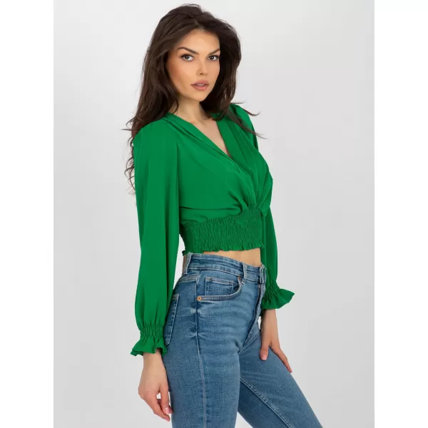  Dámská halenka ITALY MODA DHJ-BZ-13866.92P GREEN 