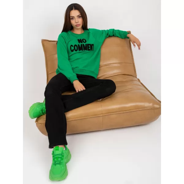  Dámská mikina RUE PARIS RV-BL-8076.13 GREEN 
