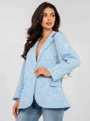 Dámská bunda RUE PARIS IT-MA-21839.10 LIGHT BLUE
