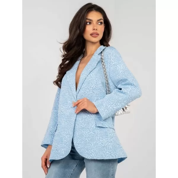  Dámská bunda RUE PARIS IT-MA-21839.10 LIGHT BLUE 