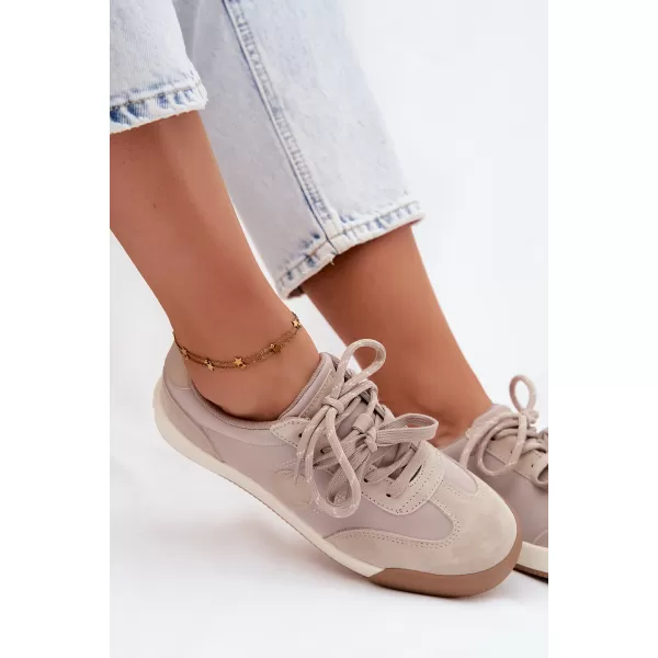  Dámské tenisky BIG STAR SHOES UU274001 BEIGE 