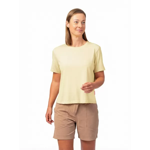  Dámské triko HANNAH MEL TRANSPARENT YELLOW 