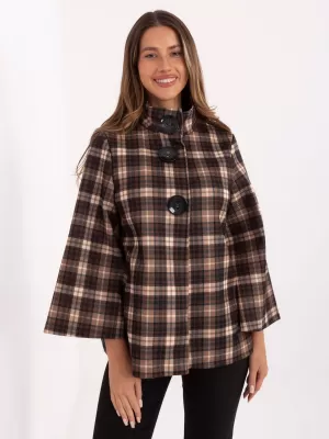 Dámský kabát ITALY MODA IT-PL-31820-1.26 CAMEL