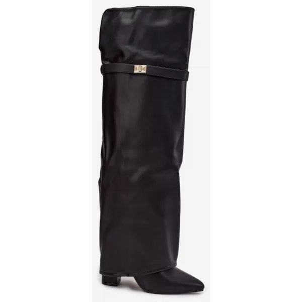  Dámské kozačky BOTO CLS-593 BLACK 